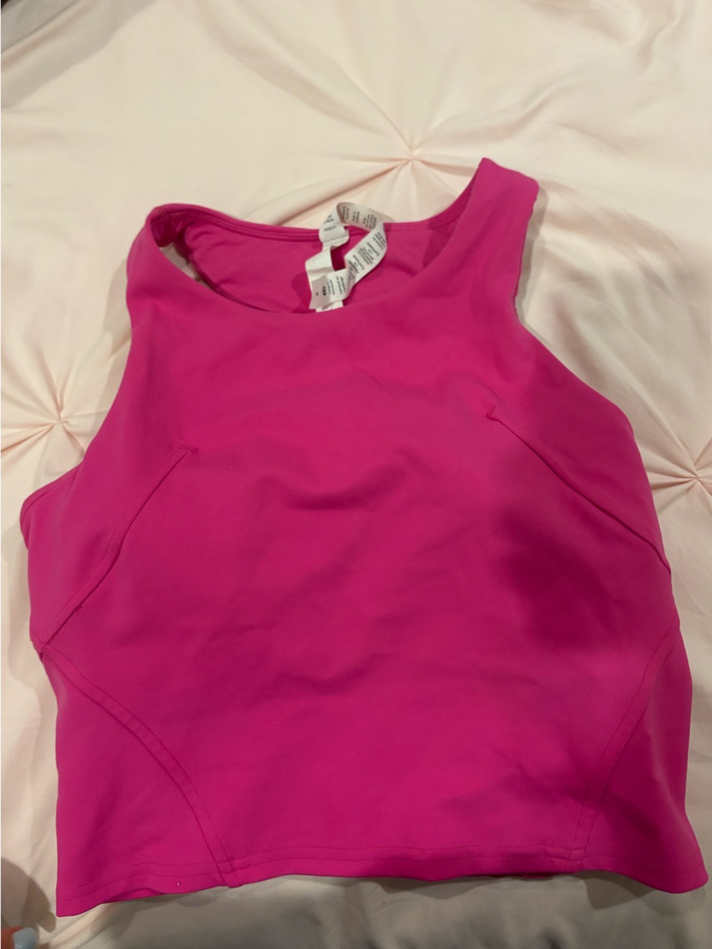 lululemon athletica Hot Pink Sports Tank